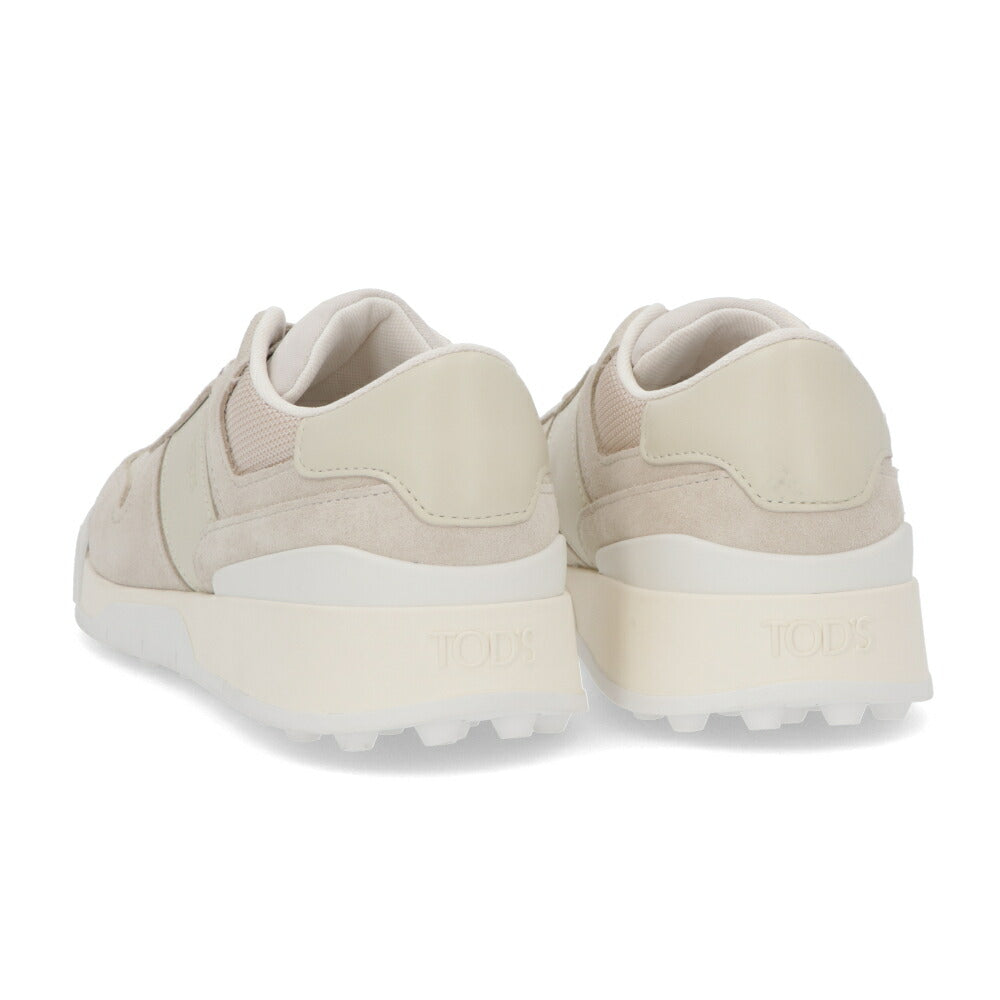 TOD'S トッズ スニーカー ベージュ ボルドー ローカット