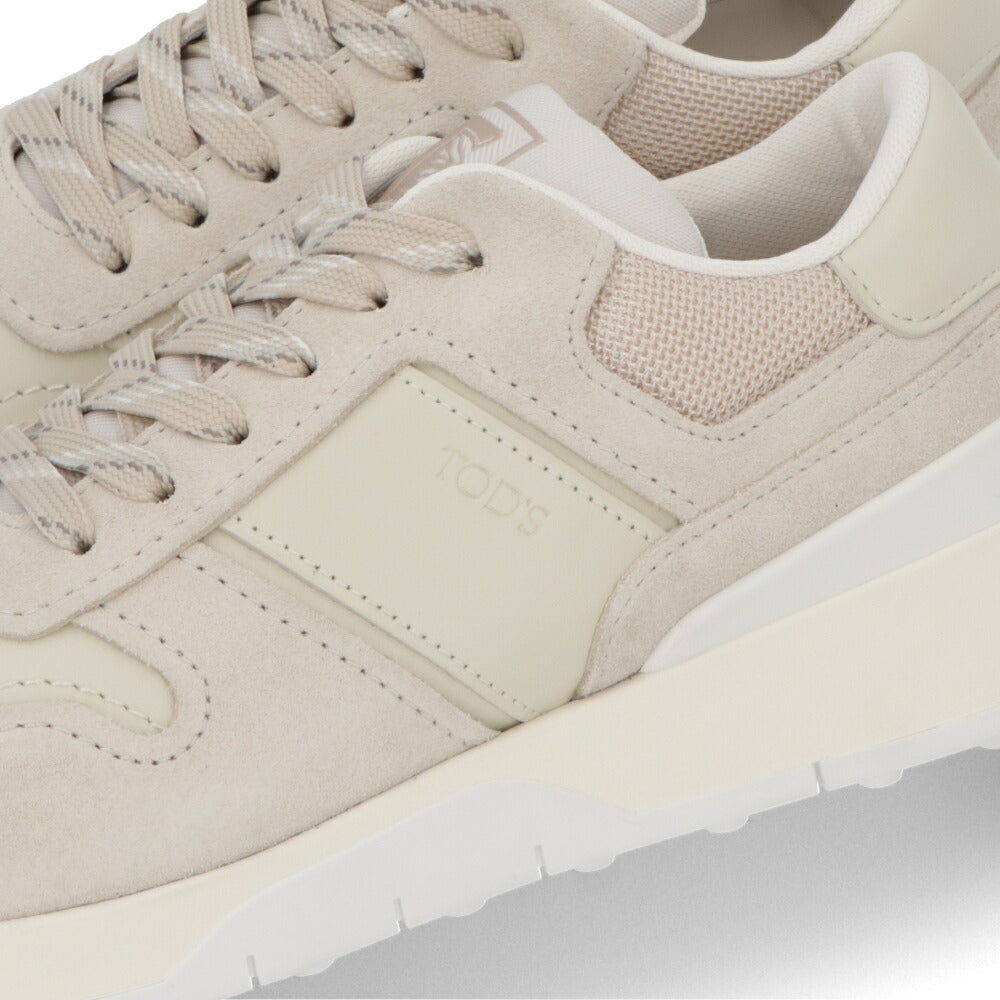 TOD'S スニーカー ベージュ ボルドー ローカット XXM51K0GH50CLT