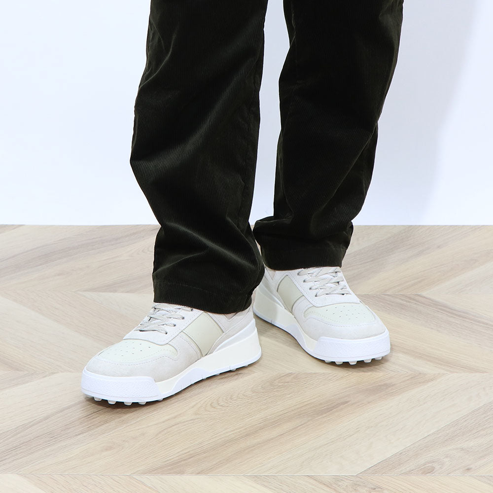 TOD'S スニーカー ベージュ ボルドー ローカット XXM51K0GH50CLT