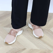 TOD'S スニーカー ベージュ ニット ロゴ XXW54C0EM60SKM