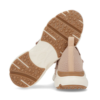 TOD'S スニーカー ベージュ ニット ロゴ XXW54C0EM60SKM