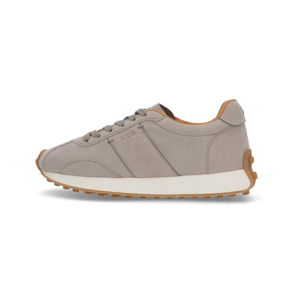 TOD'S スニーカー グレー スエードカーフスキン レースアップ ローカット スポーティ XXW26L0IU41HR0