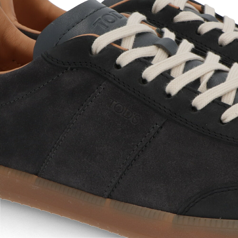 TOD'S スニーカー ネイビー スエードカーフスキン ローカット フラット ローカット XXM68C0IL70TND