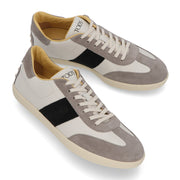 TOD'S スニーカー グレー スムースカーフスキン バイカラー ローカット XXM68C0GC50IRA