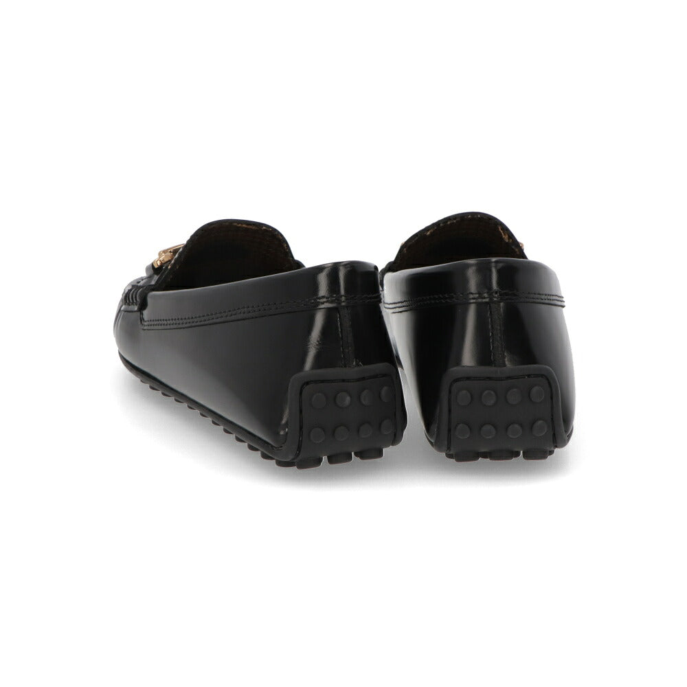 TOD'S トッズ レディース シューズ レザーシューズ ブラック レザー ローファー スリッポン ローファー XXW10L0IM02SHA