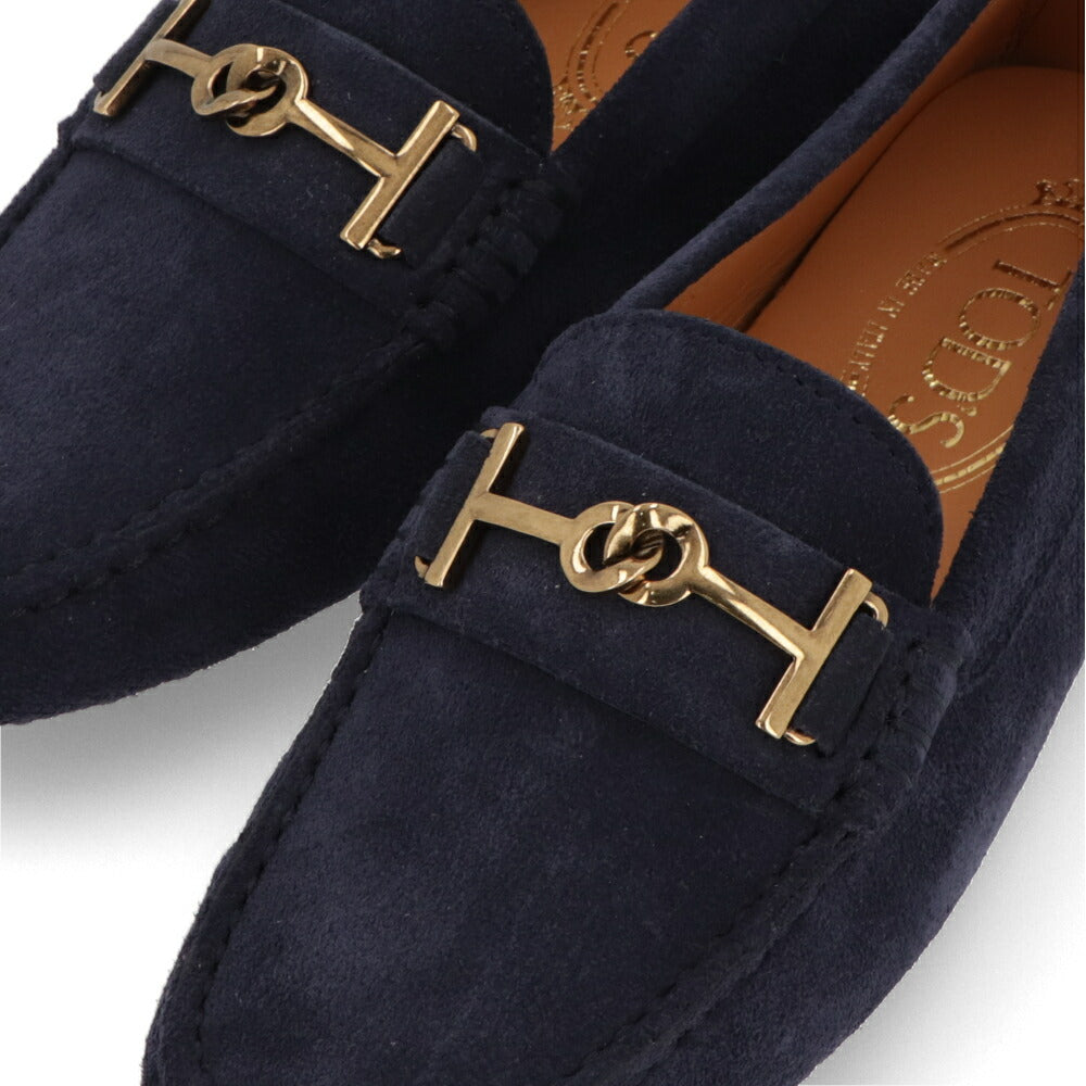 TOD'S GOMMINO ピンクブラウン ネイビー フラットシューズ ローファー モカシン XXW00G0IA50RE0
