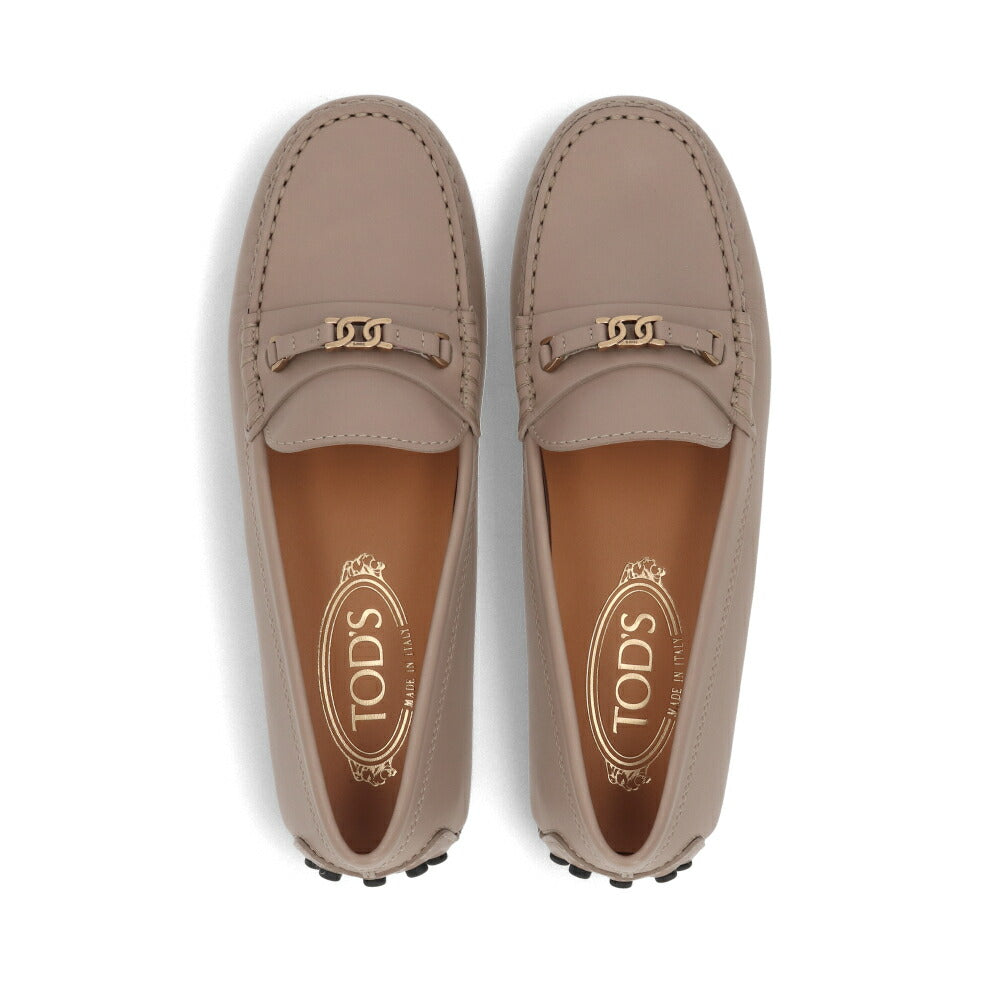 TOD'S GOMMINO オフホワイト ベージュ ローファー フラットシューズ ローファー XXW22L0IO80N6M