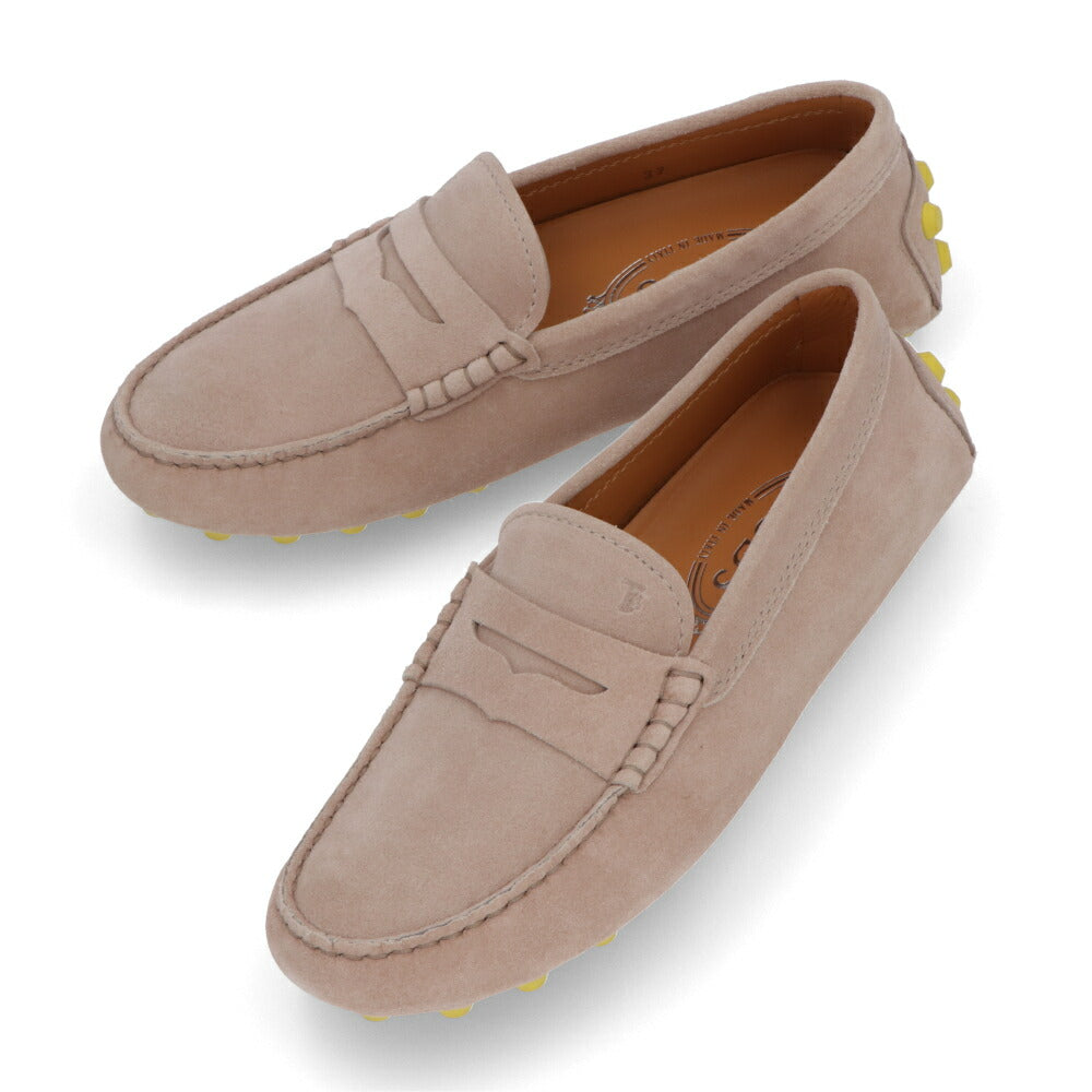 TOD'S GOMMINO ベージュ フラットシューズ ローファー XXW52K00010M8W