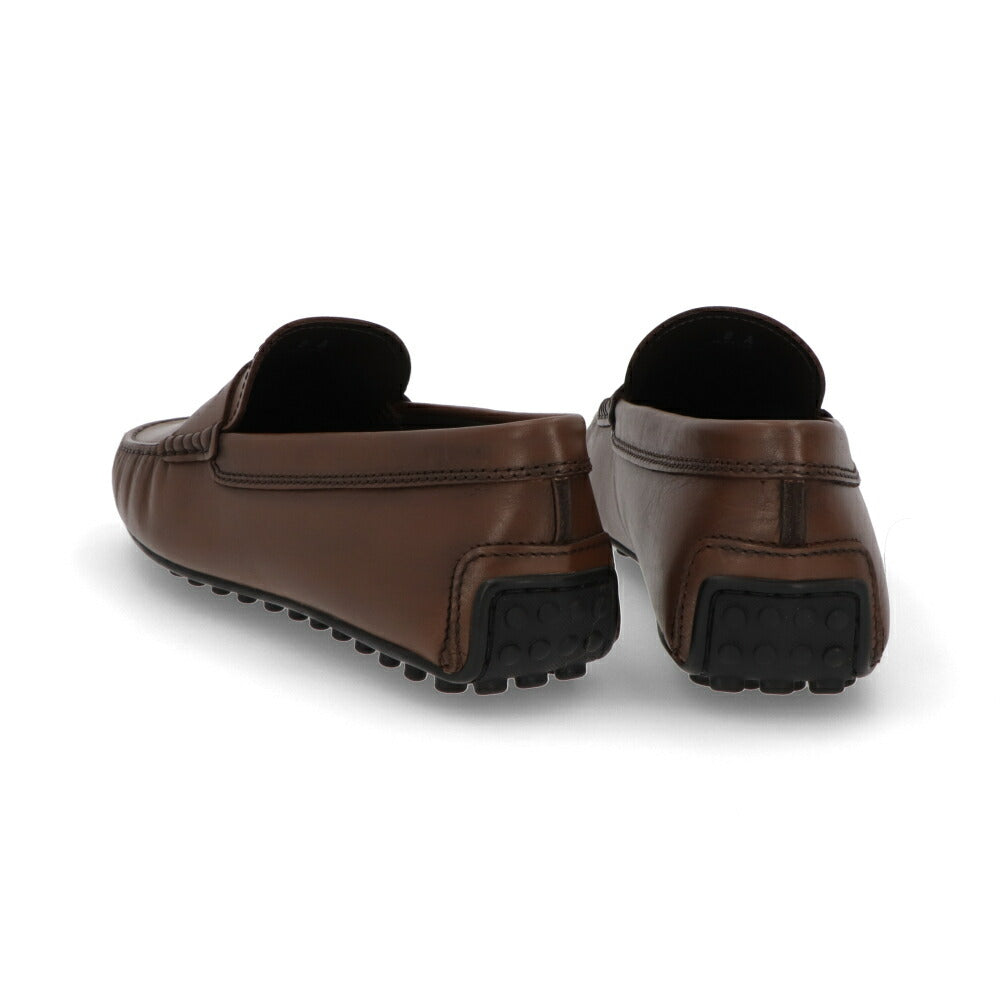 TOD'S トッズ  GOMMINO ブラウンフラットシューズ ドライビングシューズ ローファー XXM42C00640D9C