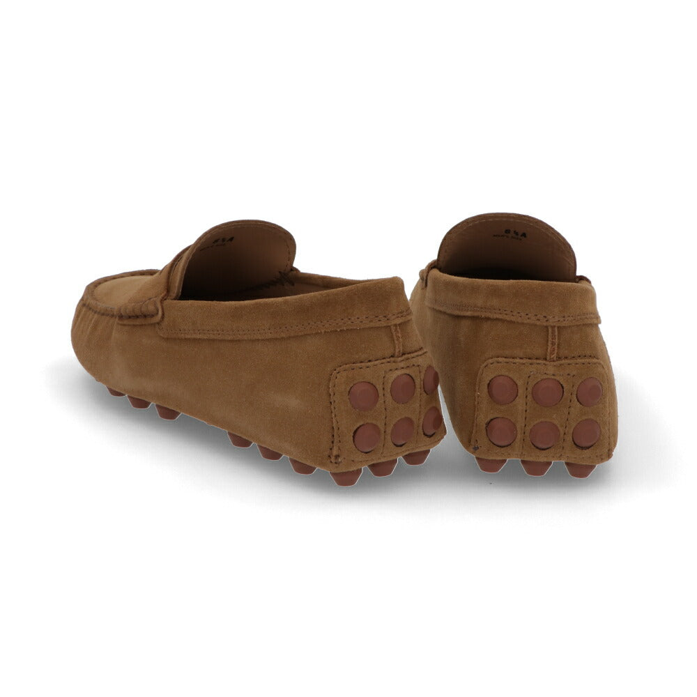 TOD'S GOMMINO ライトブラウン モカシン ドライビングシューズ XXM52K00640RE0