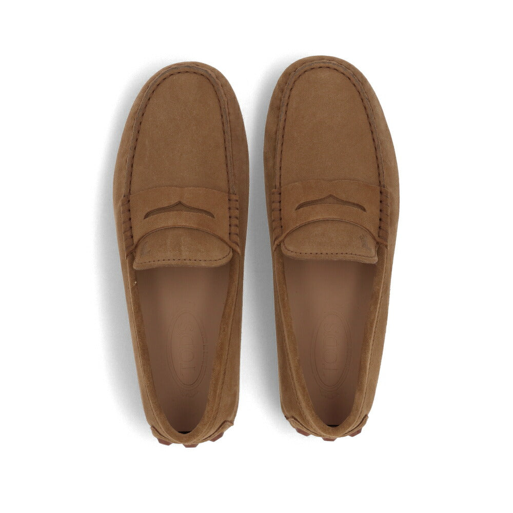 TOD'S GOMMINO ライトブラウン モカシン ドライビングシューズ XXM52K00640RE0