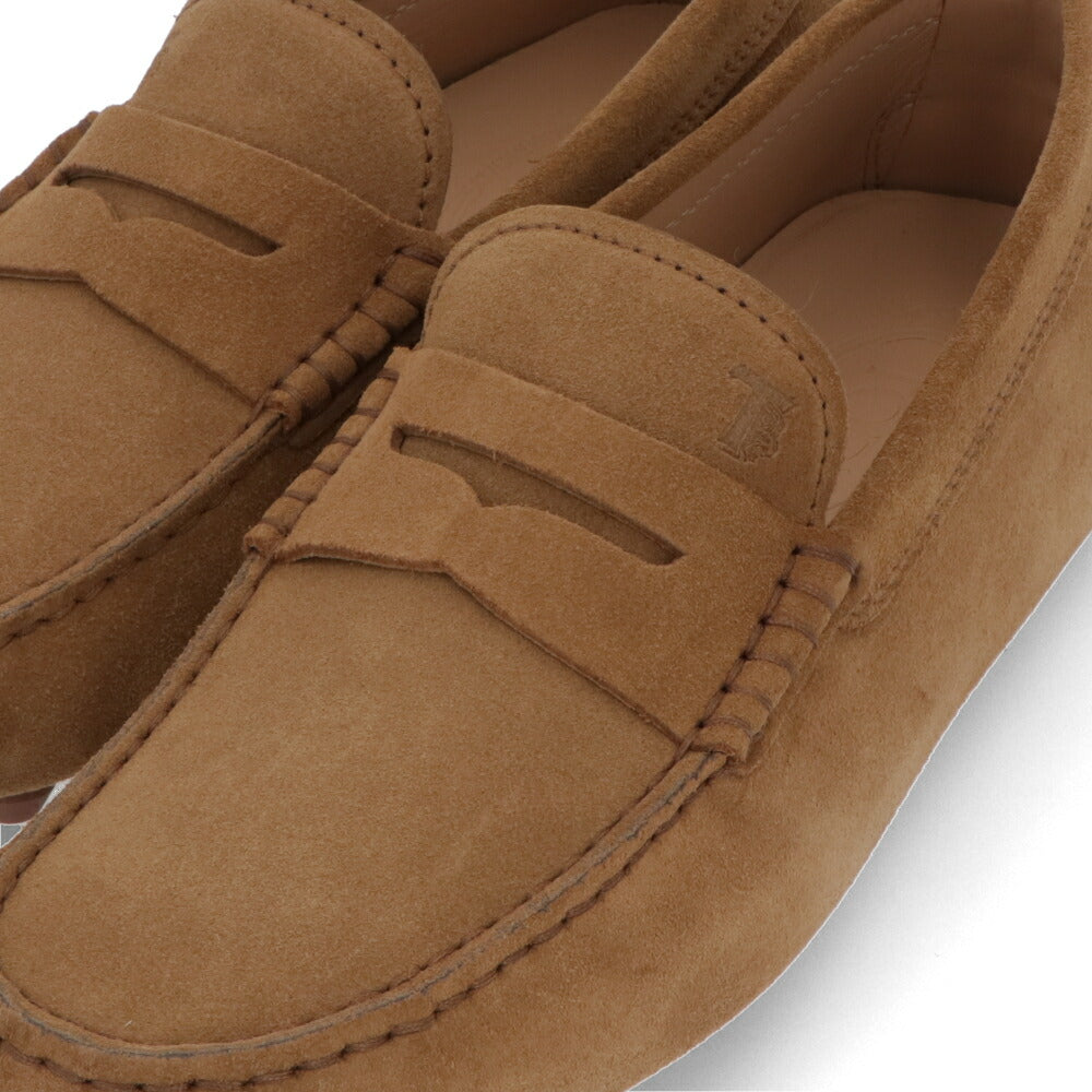 TOD'S GOMMINO ライトブラウン モカシン ドライビングシューズ XXM52K00640RE0