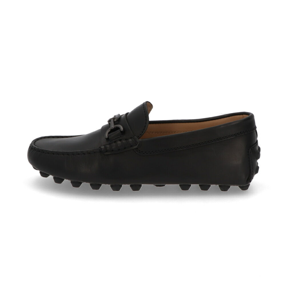 TOD'S トッズ  GOMMINO ブラック レザー ローファー ドライビングシューズ ローファー