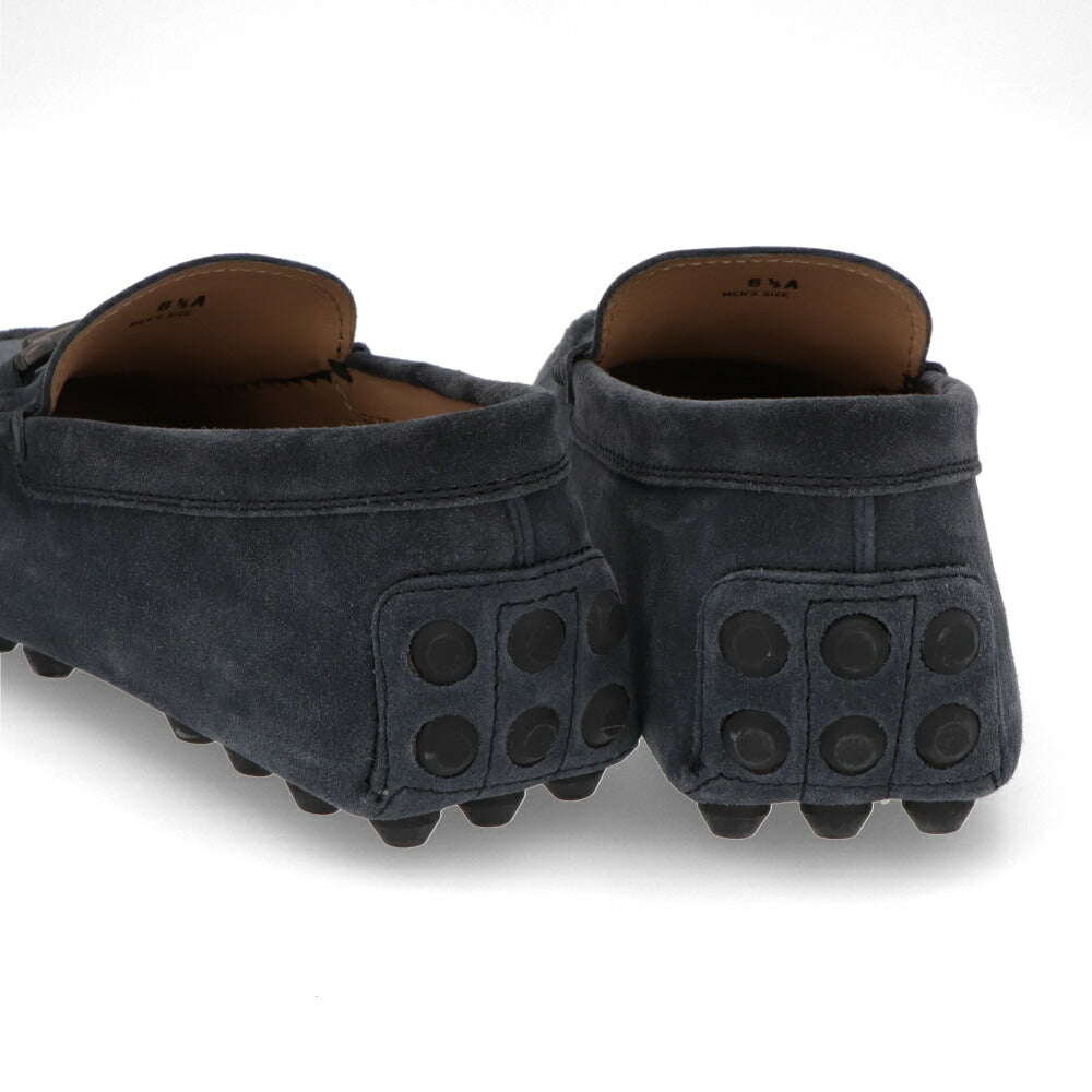 TOD'S GOMMINO ネイビー スウェード ローファー ドライビングシューズ XXM52K0IR50RE0