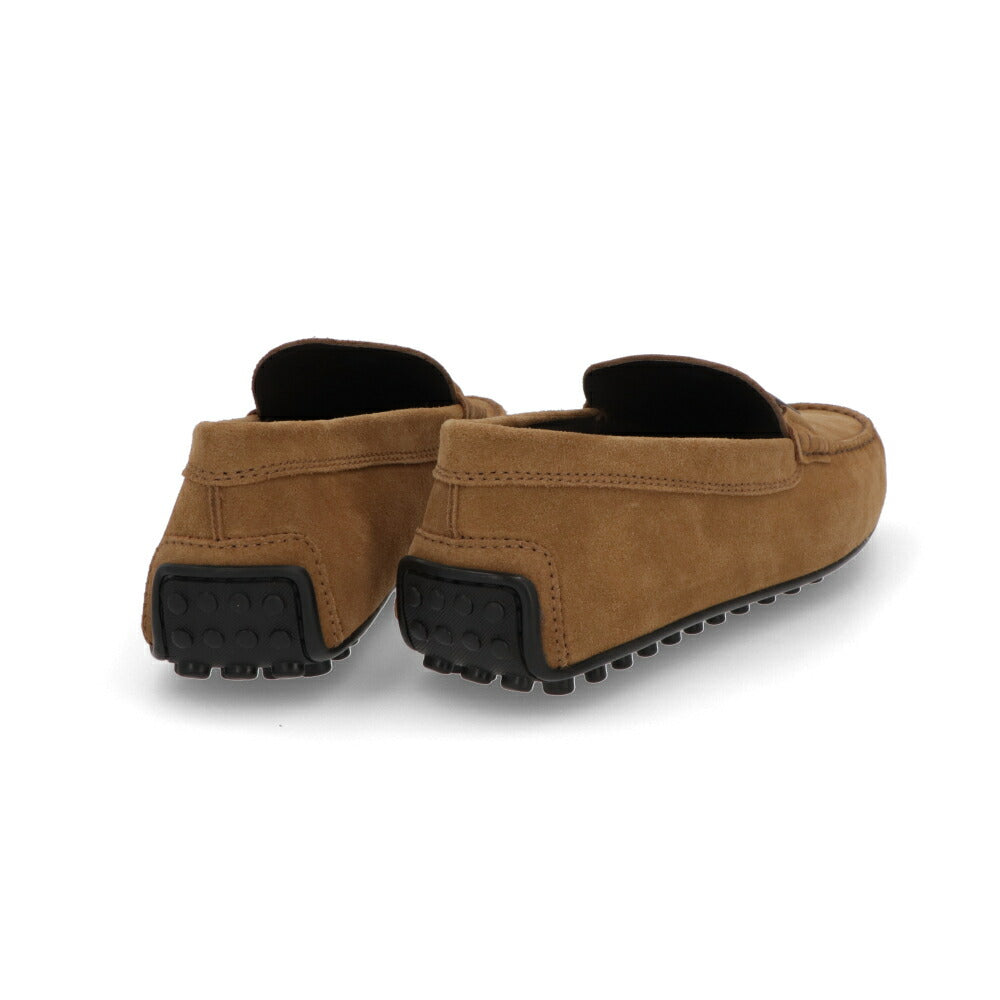 TOD'S  ライトブラウン ネイビー フラットシューズ ローファー ドライビングシューズ XXM42C0ID30RE0