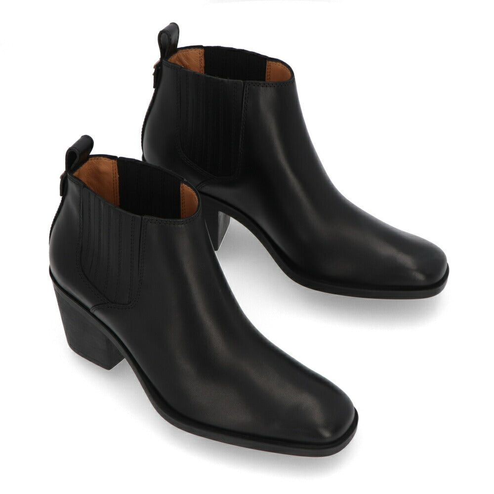 TOD'S ブラック アンクルブーツ サイドゴア ブーティ ショートブーツ XXW28L0IM80GOC