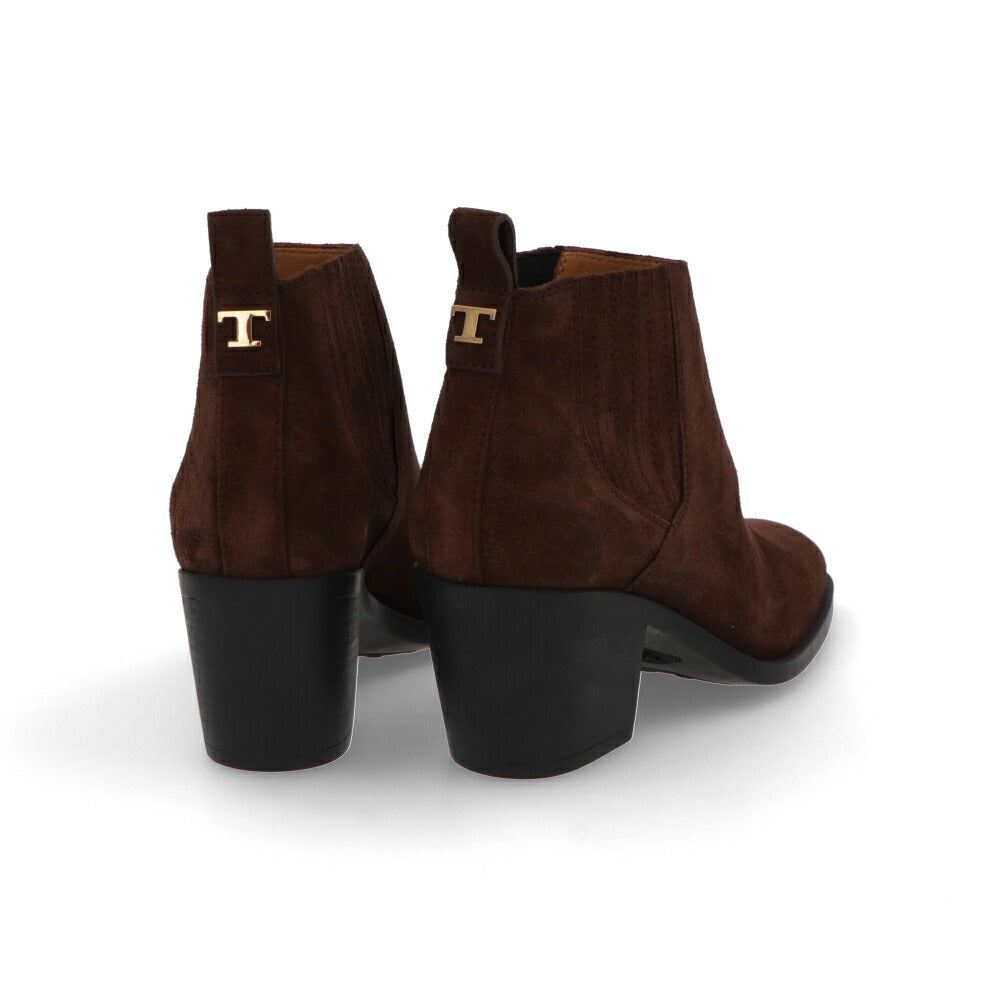 TOD'S ブーツ  ブラウン アンクルブーツ サイドゴア ブーティ ショートブーツ XXW28L0IM80RE0