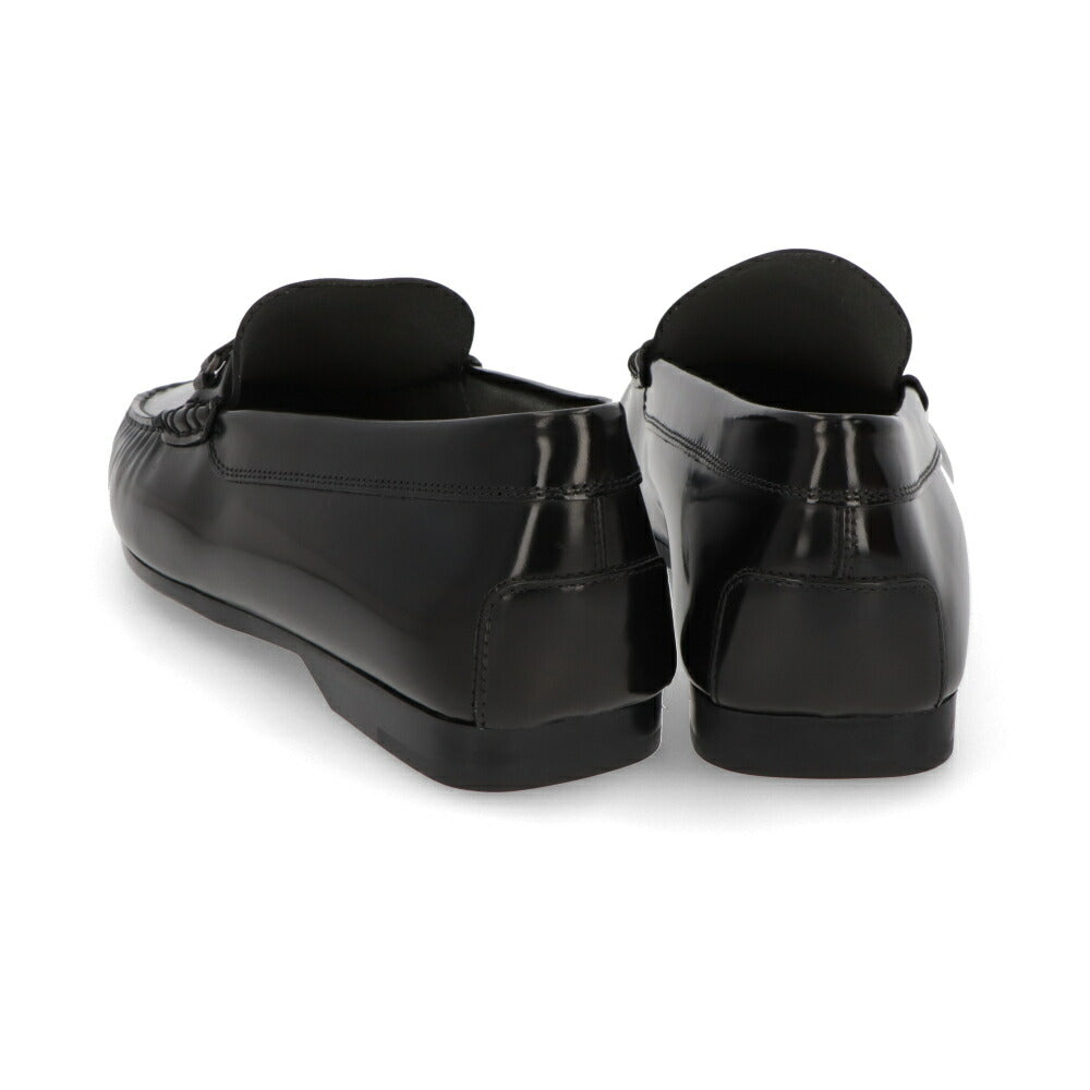 TOD'S ブラック ローファー ロゴ ローファー XXM31L0IK31AKT