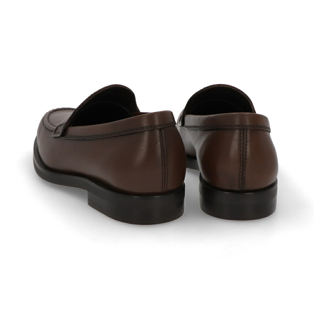 TOD'S  ブラウン レザー フォーマルシューズ クラシカル ロゴ入り ローファー XXM0ZF0Q920D9C