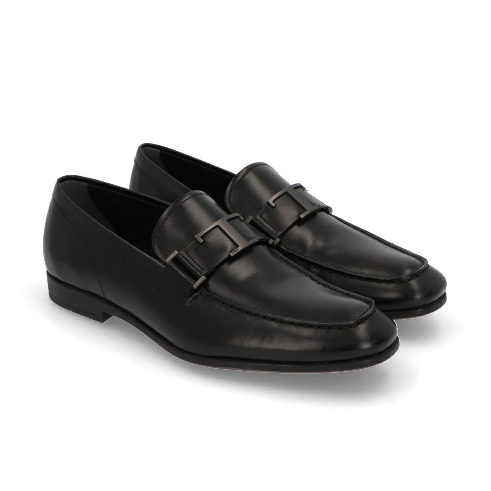 TOD'S ブラック カーフレザー フォーマルシューズ レザーシューズ ローファー XXM51B0CT60MG2