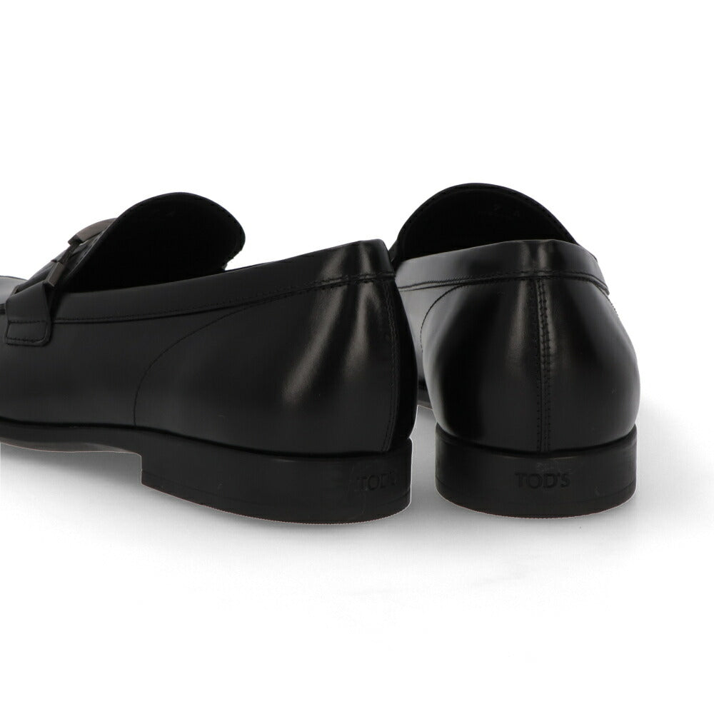 TOD'S ブラック カーフレザー フォーマルシューズ レザーシューズ ローファー XXM51B0CT60MG2