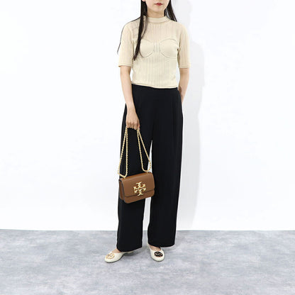 トリー バーチ Tory Burch シューズ パンプス レディース CLAIRE BALLET クレア バレエ アイボリー レザー ラバー バレエシューズ ダブルT ヒールなし 146119 104