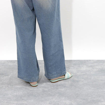 Tory Burch サンダル double jacquard slide stripe logo