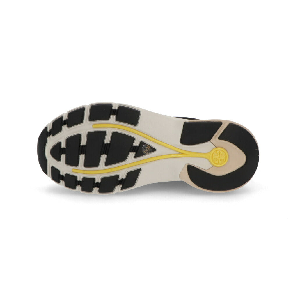 Tory Burch スニーカー GOOD LUCK TRAINER ブラック×ベージュ×イエロー 83833