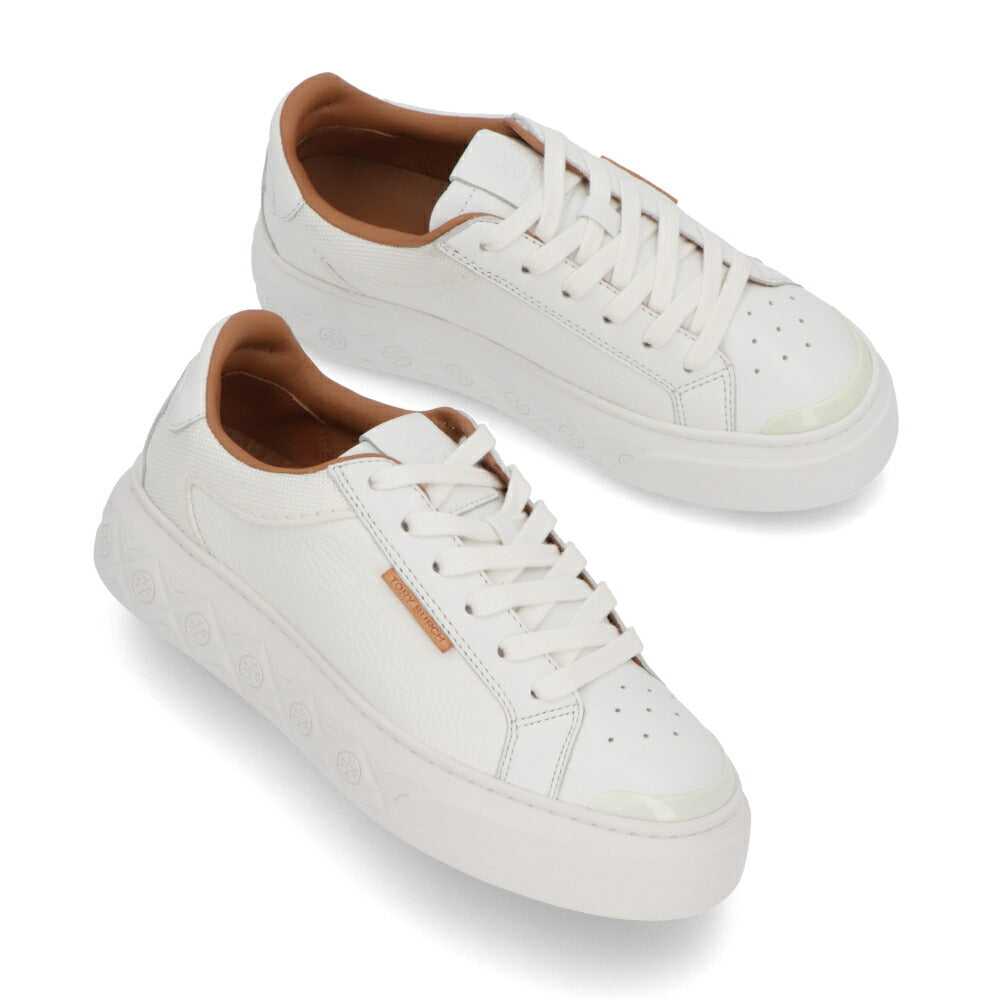 Tory Burch スニーカー LADYBUG SNEAKER ホワイト ポリエステル モノグラム 143067