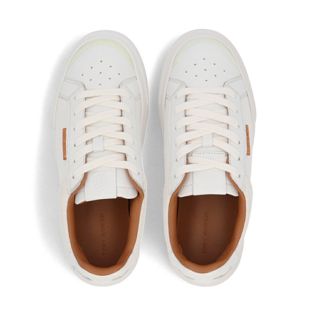 Tory Burch スニーカー LADYBUG SNEAKER ホワイト ポリエステル モノグラム 143067