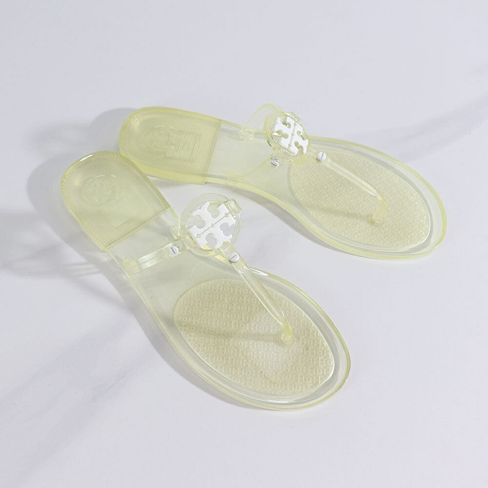 Tory Burch サンダル MINI MILLER クリアカラー フラットサンダル クリア 65039.999TORY BURCH