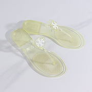 Tory Burch サンダル MINI MILLER クリアカラー フラットサンダル クリア 65039.999TORY BURCH