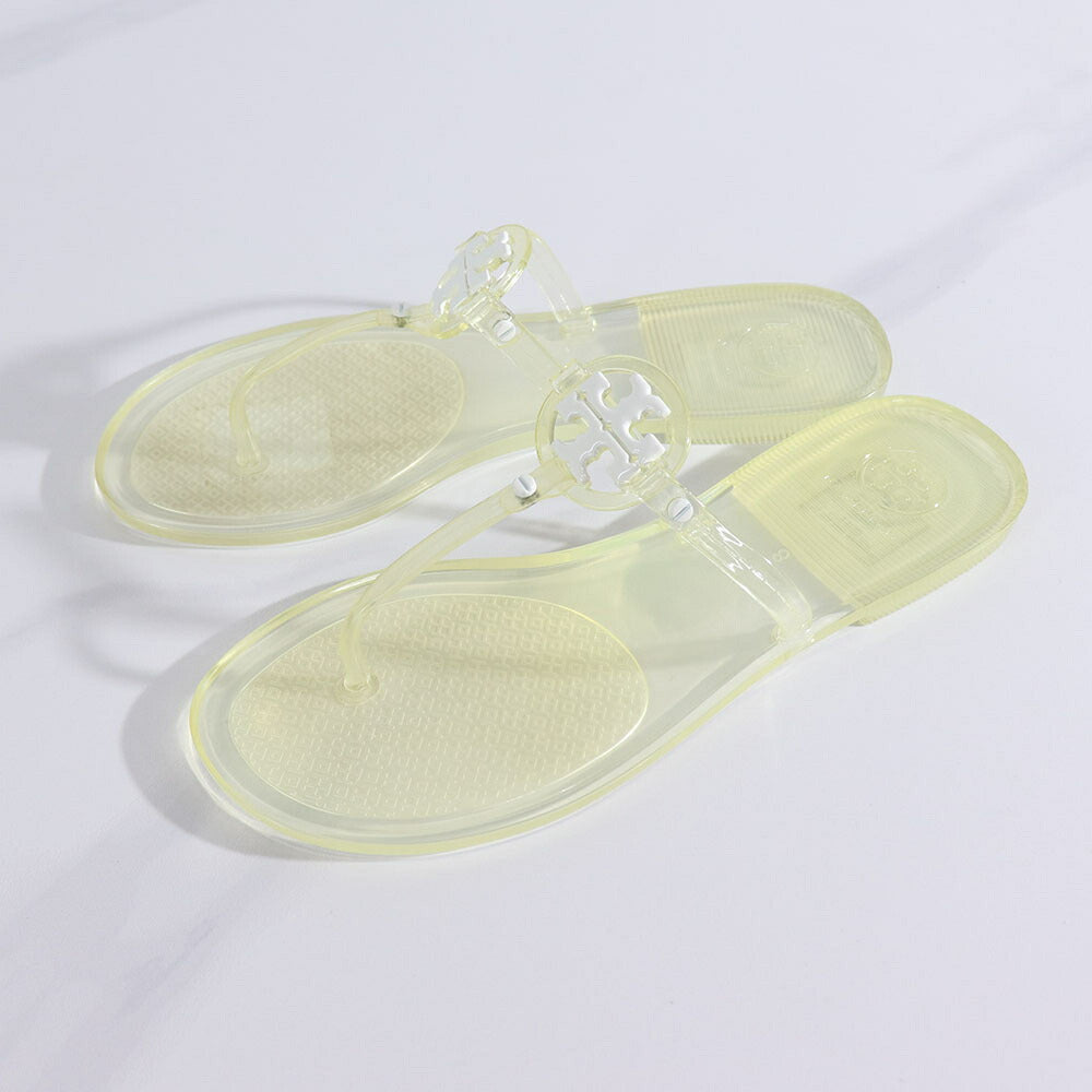 Tory Burch サンダル MINI MILLER クリアカラー フラットサンダル クリア 65039.999TORY BURCH