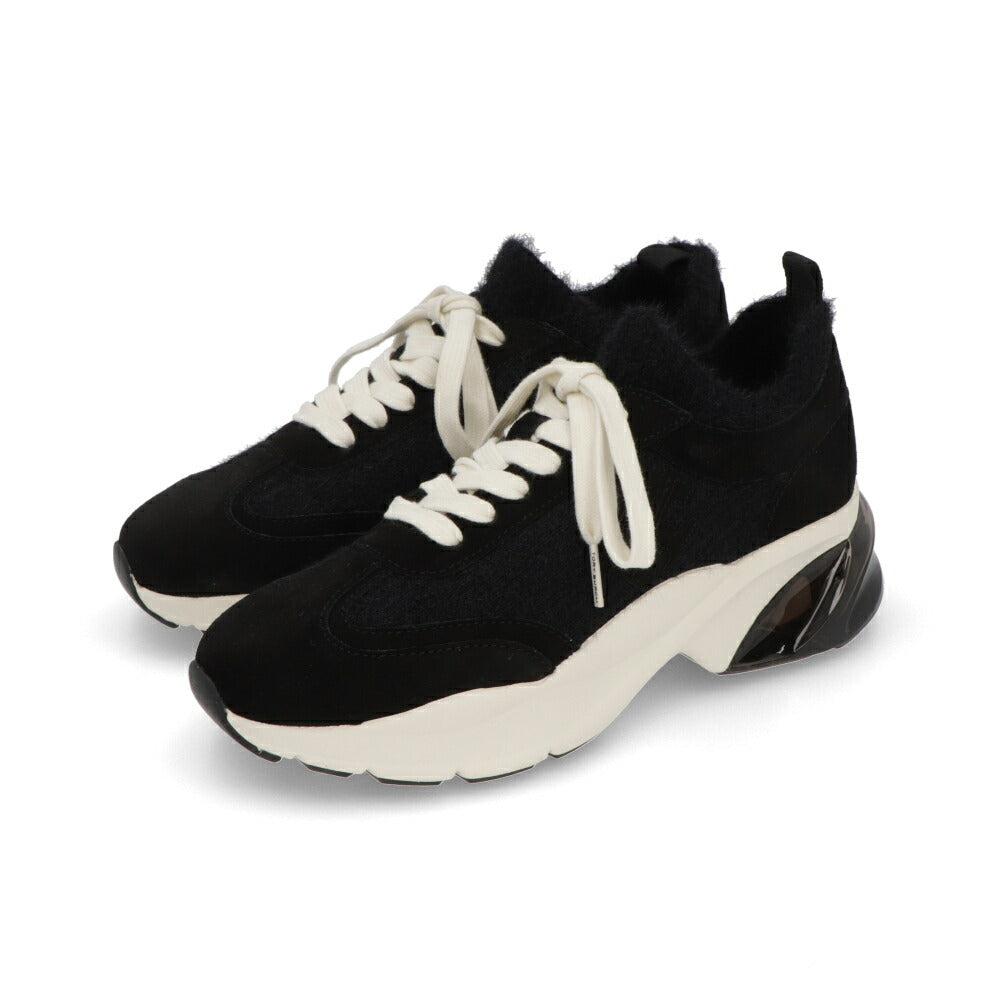Tory Burch スニーカー GOOD LUCK MOHAIR TRAINER ブラック グッドラックトレーナー スポーティ 148597.006TORY BURCH