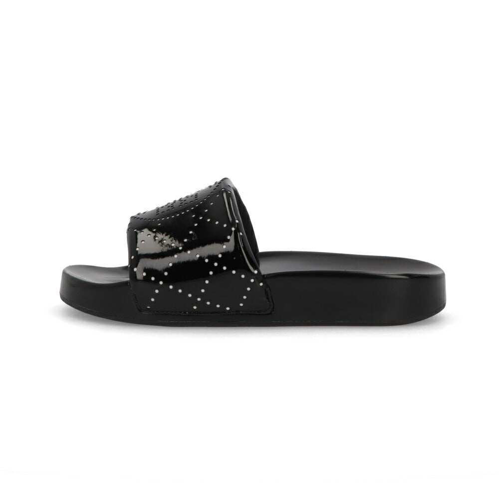 Tory Burch サンダル ブラック スライドサンダル ダブルT 158656