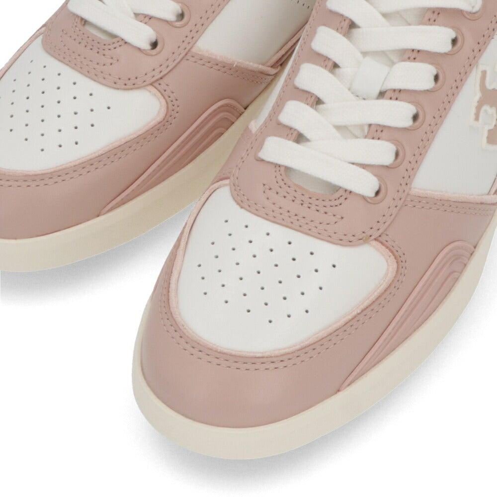 Tory Burch スニーカー CLOVER COURT ピンク×ホワイト スポーティ 152959