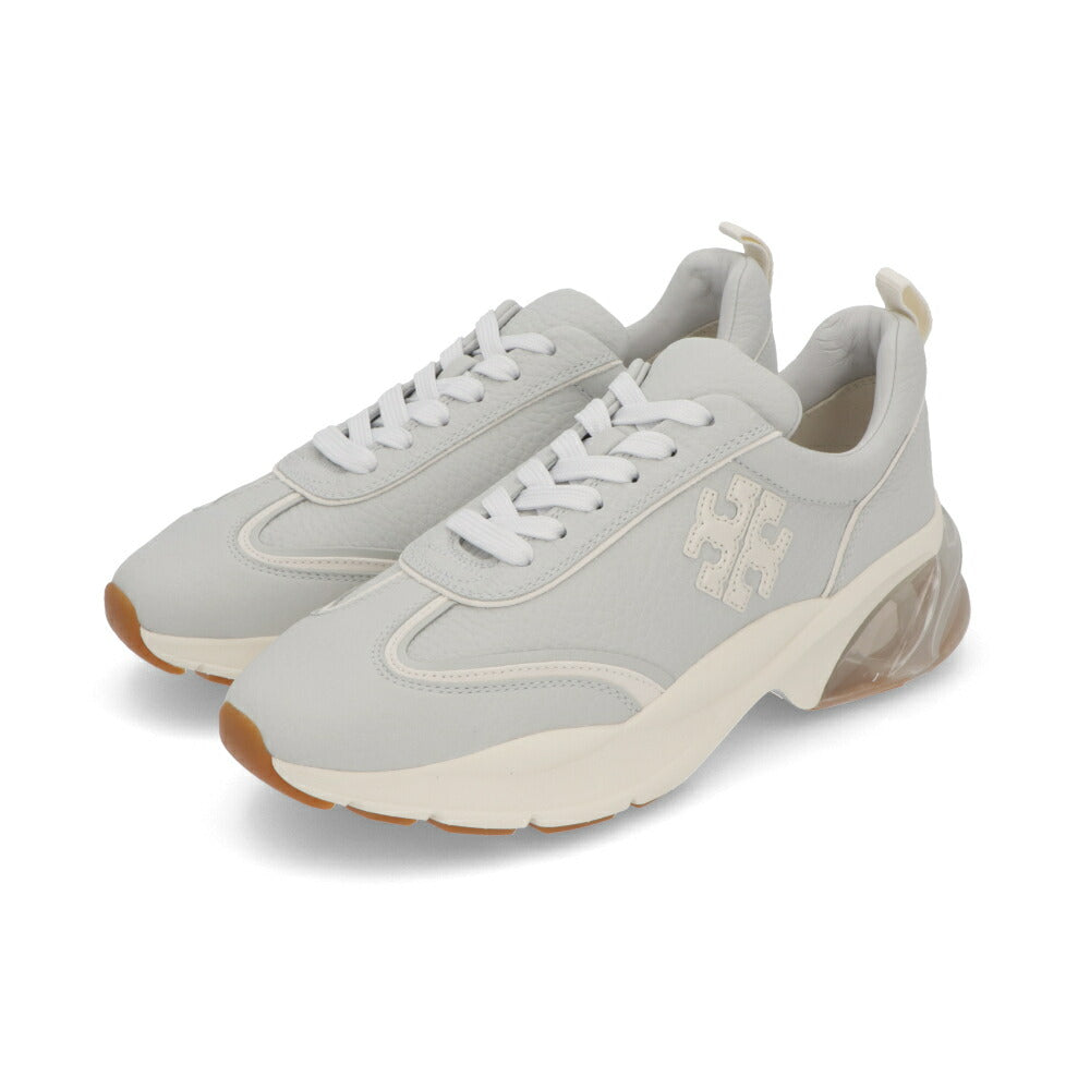 Tory Burch スニーカー Good Luck Trainer パウダーブルー×オフホワイト グッドラックトレーナー クリアソール 158659