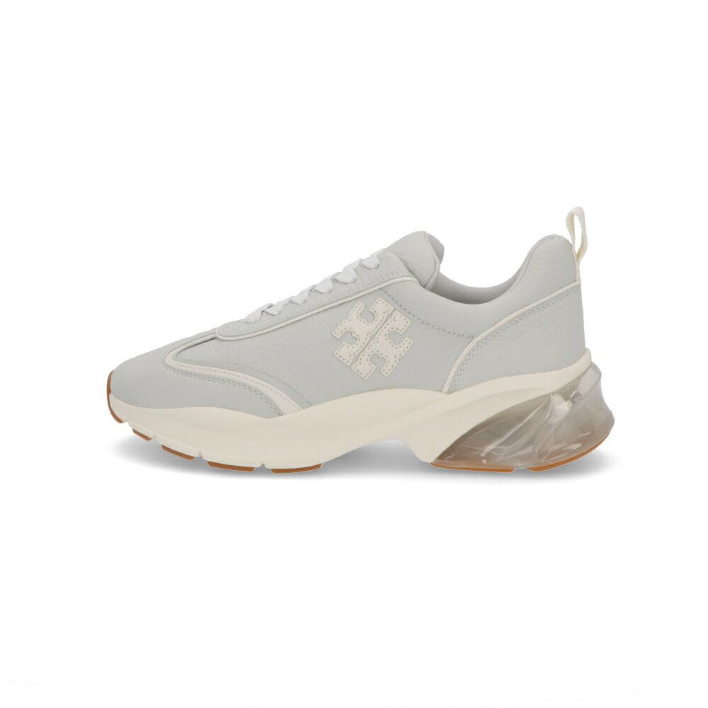 Tory Burch スニーカー Good Luck Trainer パウダーブルー×オフホワイト グッドラックトレーナー クリアソール 158659