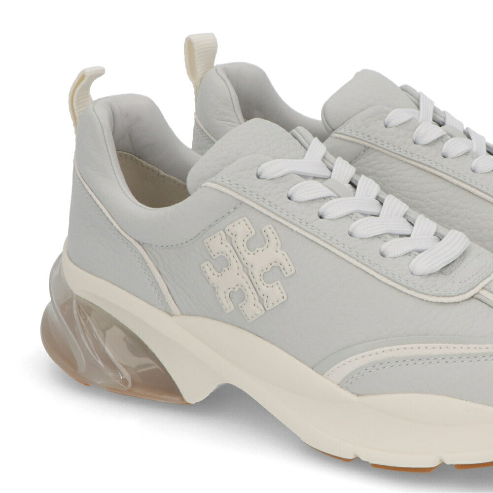 Tory Burch スニーカー Good Luck Trainer パウダーブルー×オフホワイト グッドラックトレーナー クリアソール 158659