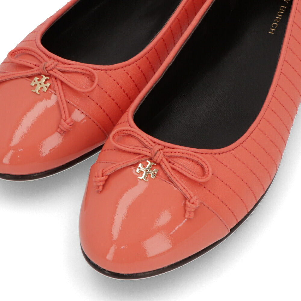 値下げ【Tory Burch】フラットシューズ　バレエシューズ(8M) 新品 TORY BURCH（トリーバーチ） フラットパンプス MINNIE TRAVEL BALLET