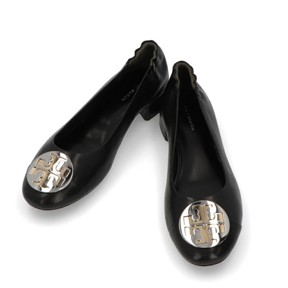 Tory Burch パンプス ブラック バレエシューズ ダブルT 156751