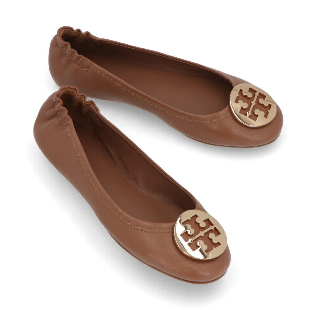 Tory Burch パンプス ブラック ブラウン フラットシューズ バレエシューズ 50393