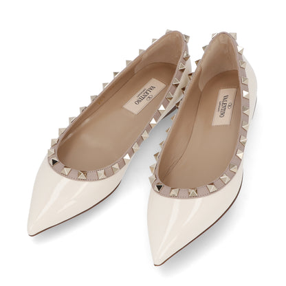 ヴァレンティノ パンプス ロックスタッズ バレリーナ