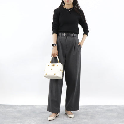 ヴァレンティノ パンプス ロックスタッズ バレリーナ