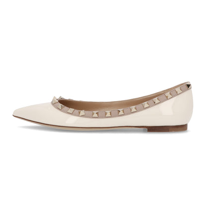 ヴァレンティノ パンプス ロックスタッズ バレリーナ