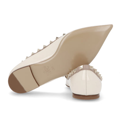 ヴァレンティノ パンプス ロックスタッズ バレリーナ