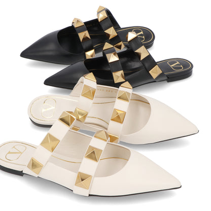 ヴァレンティノ フラットシューズ ローマンスタッズ