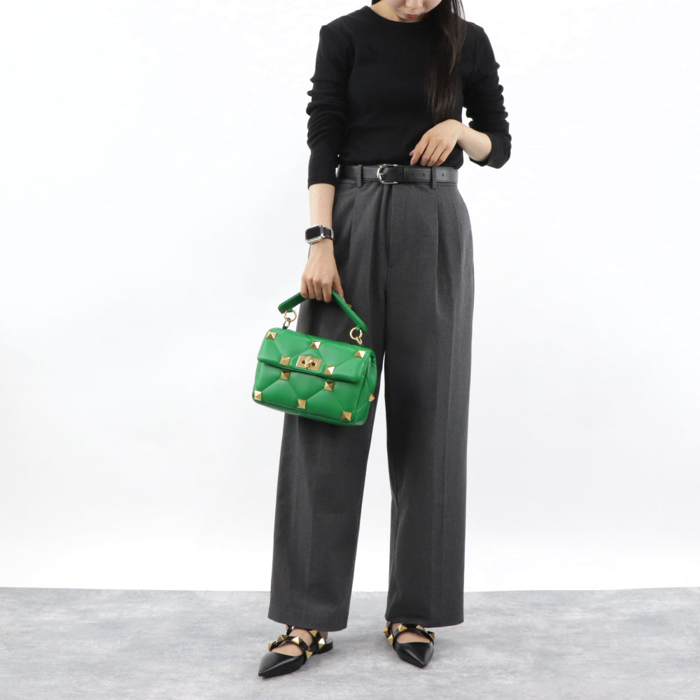 ヴァレンティノ フラットシューズ ローマンスタッズ