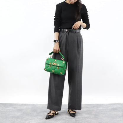 ヴァレンティノ フラットシューズ ローマンスタッズ