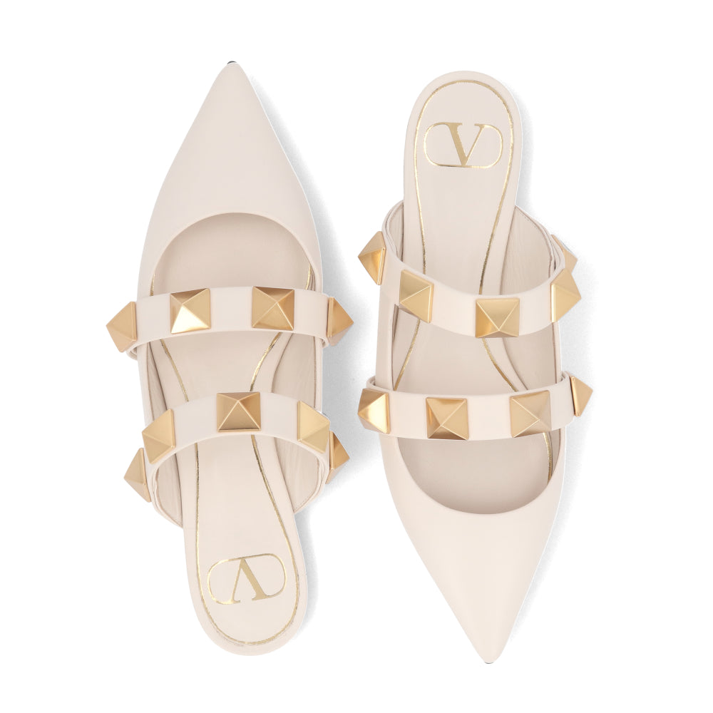 ヴァレンティノ フラットシューズ ローマンスタッズ